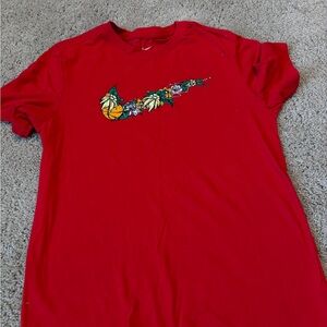 Nike Red Dri-FIT Tee